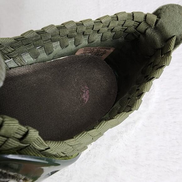 Nike Air Max Sneakers Women 11 Sphere Green & Pink Woven 302260 VTG 2002 - Picture 6 of 11